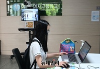 [포토] 6월 모의평가 치르기 전 '코로나19' 자가진단은 필수