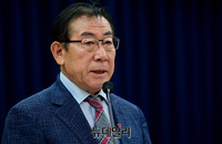 [포토] 자유언론국민연합 창립선언문 낭독하는 김광찬 공동대표(전문)