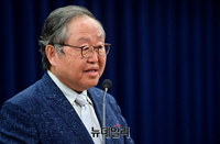 [포토] 환영사하는 김주성 자유언론국민연합 공동대표