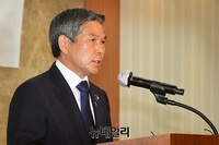 [포토] 6.25 참전국 감사행사, 인사말하는 정경두 국방부 장관