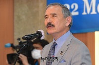 [포토] 한국전쟁 70주년 초청행사, 축사하는 '해리 해리스' 주한미국대사