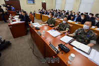 [포토] 국회 참석한 3군 참모총장