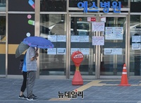 [포토] 확진자 2명 발생해 임시폐쇄 된 구로 예스병원