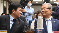 [포토] 대화하는 '김종인-원희룡'