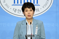 [포토] 김은혜, 故 최숙현 선수 관련 브리핑