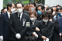 [포토] 슬픔에 잠긴 박원순 서울시장 유가족