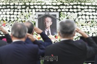 [포토] 백선엽 장군 마지막날 빈소...15일 육군장 영결식