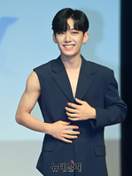 [포토] 원더나인 정택현, 수줍은 미소