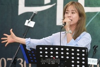 [포토] 옥주현, 빠져드는 시연무대