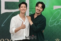 [포토] 훈훈한 비주얼 뽐내는 '박영수-임별'