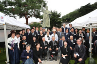 [포토] 건국대통령 우남 이승만 서거 55주기 추모식 기념촬영