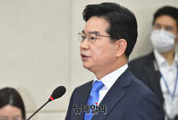 [포토] 인사말 하는 김창룡 경찰청장 후보자