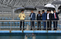 [포토] 김종인, 수돗물 유충 사태 현장점검