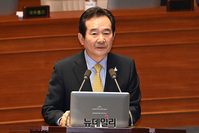[포토] 대정부질문 답변하는 정세균 총리