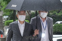 [포토] 최강욱 열린민주당 대표, 3차 공판 출석