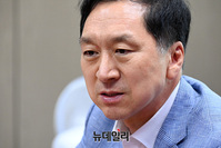 [포토] 김기현 "국회법 깡그리 무시한 민주당…독재 국회 해산해야"
