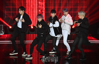 [포토] '리얼라이즈' 선보이는 아이돌그룹 MustB 