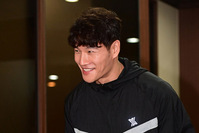 [포토] 단백질음료 행사 입장하는 김종국