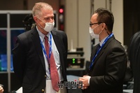 [포토] KCPAC서 만난 '그랜트 뉴솀-김은구'