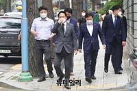 [포토] 최대집 의협회장, 전공의 고발 입장 긴급 기자회견