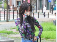 [포토] 포미닛 전지윤 "레드네일로 포인트 줬어요"