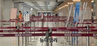 [포토] 태풍 '하이선'과 코로나로 한산한 김포공항 