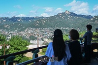 [포토] 태풍 하이선 지나고 미세먼지 없이 맑은 서울도심