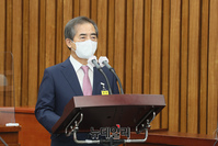 [포토] 인사말 하는 조병현 중앙선거관리위원 후보자