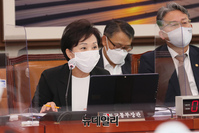 [포토] 의원들의 질문에 답하는 김현미 국토부장관