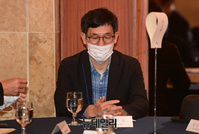 [포토] 트러스트포럼 창립식서 강연 맡은 진중권 전 교수