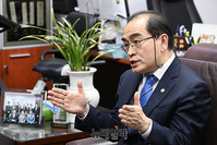 [포토] 태영호 "종전선언 주장, 주한미군 철수까지 논의될 수도"