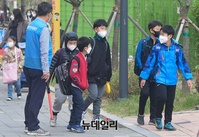 [포토] 전국 유·초·중·고 등교인원 제한 완화, 초1은 매일 등교