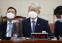 [포토] 종합국감 참석한 최기영 과학기술정보통신부 장관
