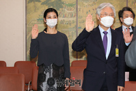 [포토] 국감 출석한 강수진 국립발레단 단장