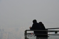 [포토] 내일까지 중부지역 미세먼지 '나쁨'