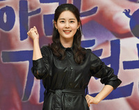 [포토] 배우 김주현 "신입기자 역 맡았어요"