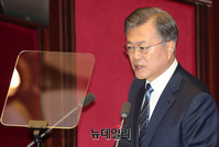 [포토] 시정연설 하는 문재인 대통령