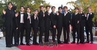 [포토] 세븐틴, 레드카펫 꽉 채우는 존재감