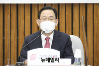 [포토] 경기도 예산정책협의회, 발언하는 주호영