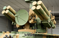 [포토] 방위산업전에 전시된 대공장갑차 천마
