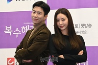 [포토] 김사랑-윤현민 '환상의 비주얼 커플'