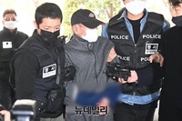 [포토] 마포 모텔 방화범 A씨, 영장실질심사 출석