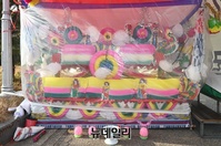 [포토] 자유연대, 주말 '법치주의 사망' 꽃상여 발인행진 예고 