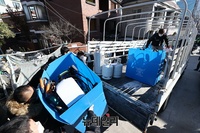 [포토] 경찰, 3시간 만에 사랑제일교회 압수수색 종료