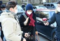 [포토] 안진 전남대 로스쿨 교수, 윤석열 징계위 2차 심의 참석