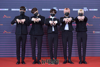 [포토] 투모로우바이투게더 "가요대축제 참석했어요"