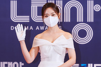 [포토] 김슬기, 마스크로 가려지지 않는 청순한 미모 