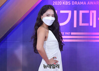 [포토] KBS연기대상 오윤아, 변치 않는 방부제 미모