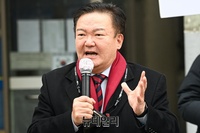 [포토] 민경욱 "경찰 소환조사 야말로 국민을 탄압하는 행위”