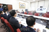 [포토] 화상원내대책회 갖는 국민의힘